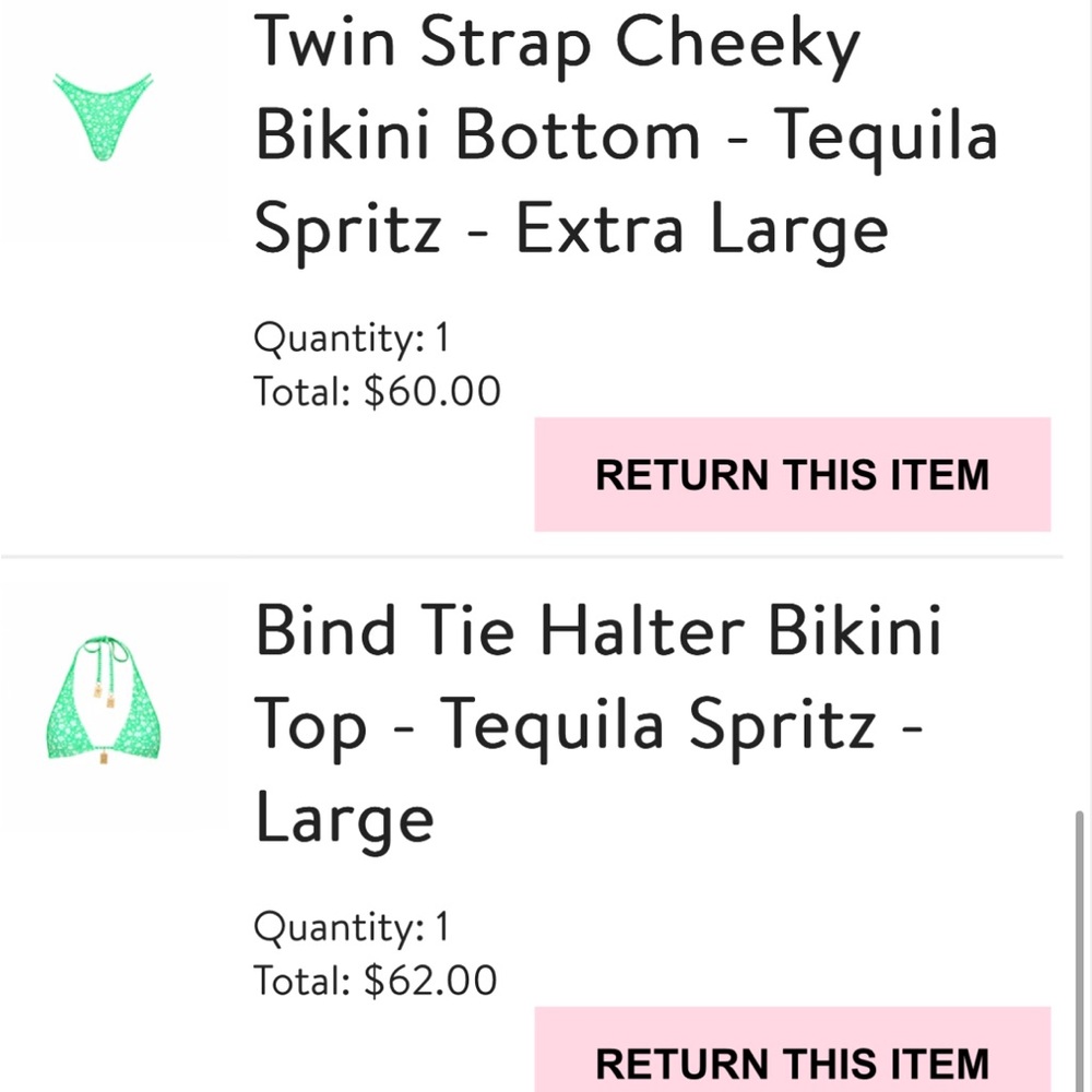 Kulani Kinis Tequila Spritz Bikini Set